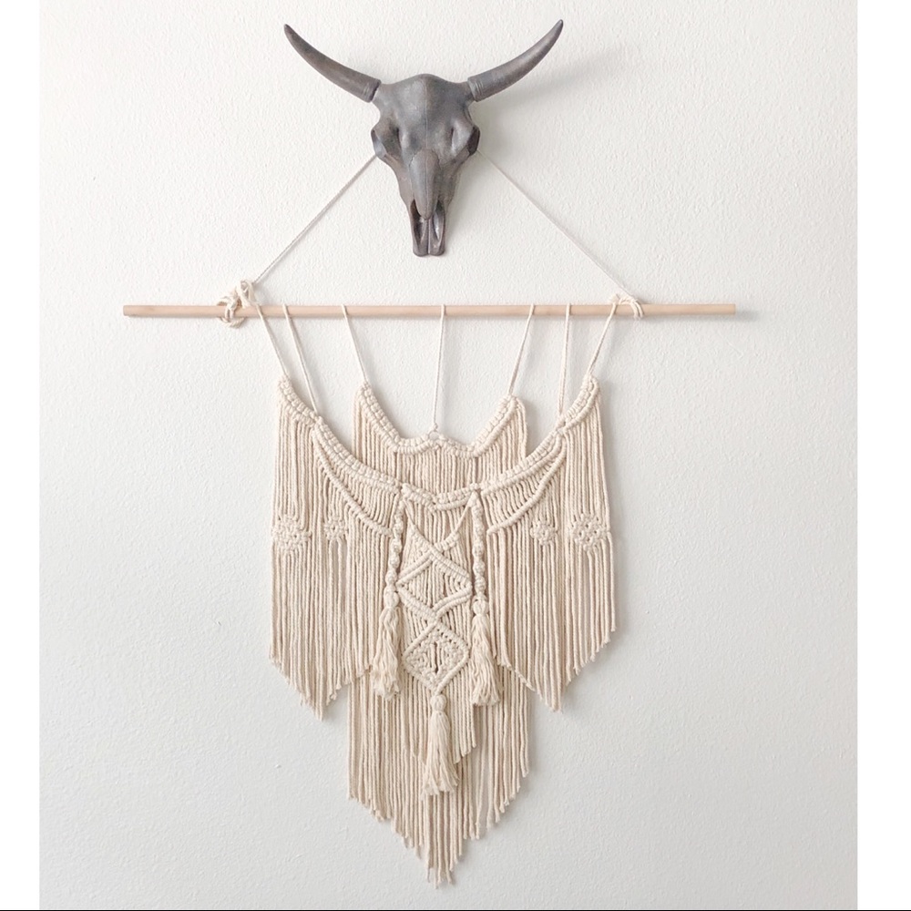 Large macrame wall hanging